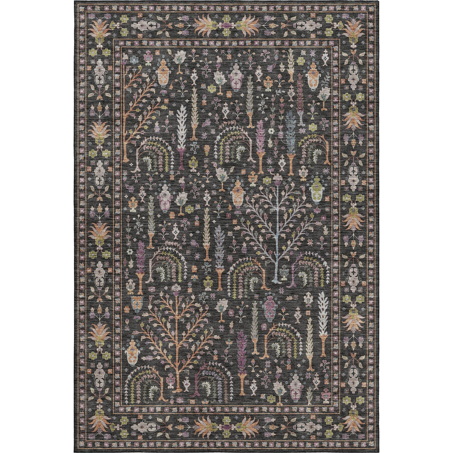 Dalyn Rugs Hatay  Black  traditional