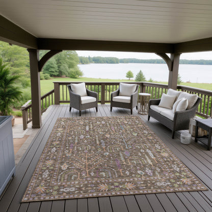 Dalyn Rugs Hatay  Brown  traditional