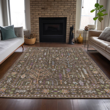 Dalyn Rugs Hatay  Brown  traditional