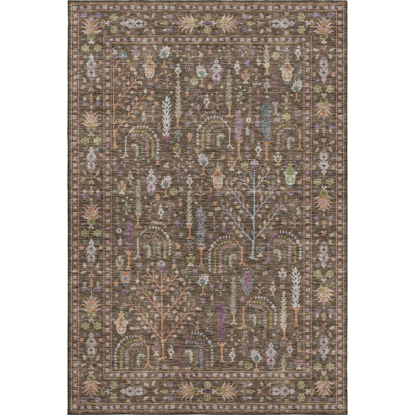 Dalyn Rugs Hatay  Brown  traditional