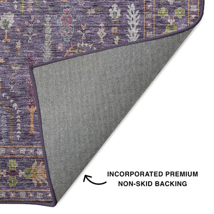 Dalyn Rugs Hatay  Eggplant  traditional