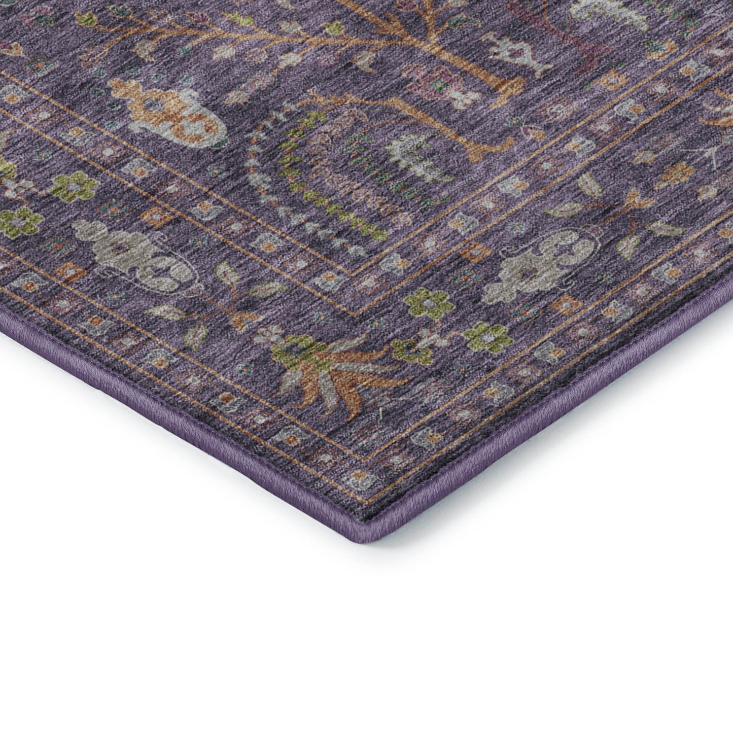 Dalyn Rugs Hatay  Eggplant  traditional