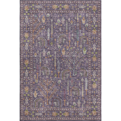 Dalyn Rugs Hatay  Eggplant  traditional