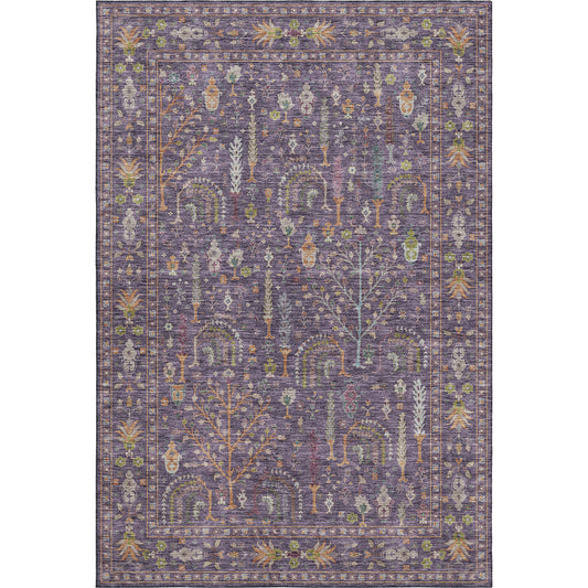 Dalyn Rugs Hatay  Eggplant  traditional