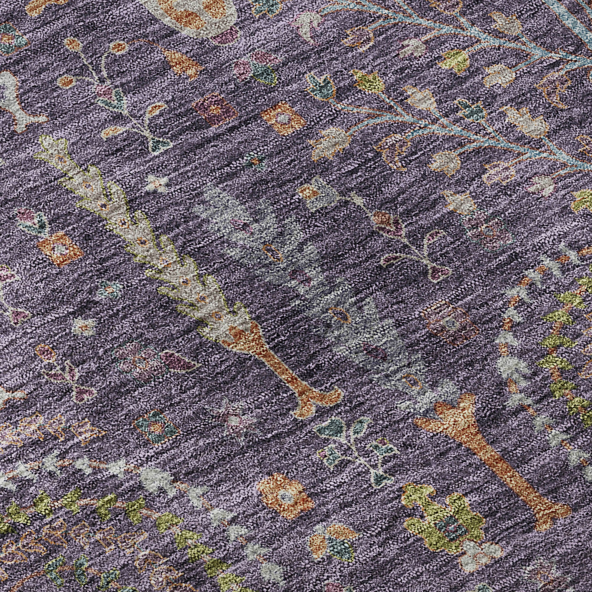 Dalyn Rugs Hatay  Eggplant  traditional