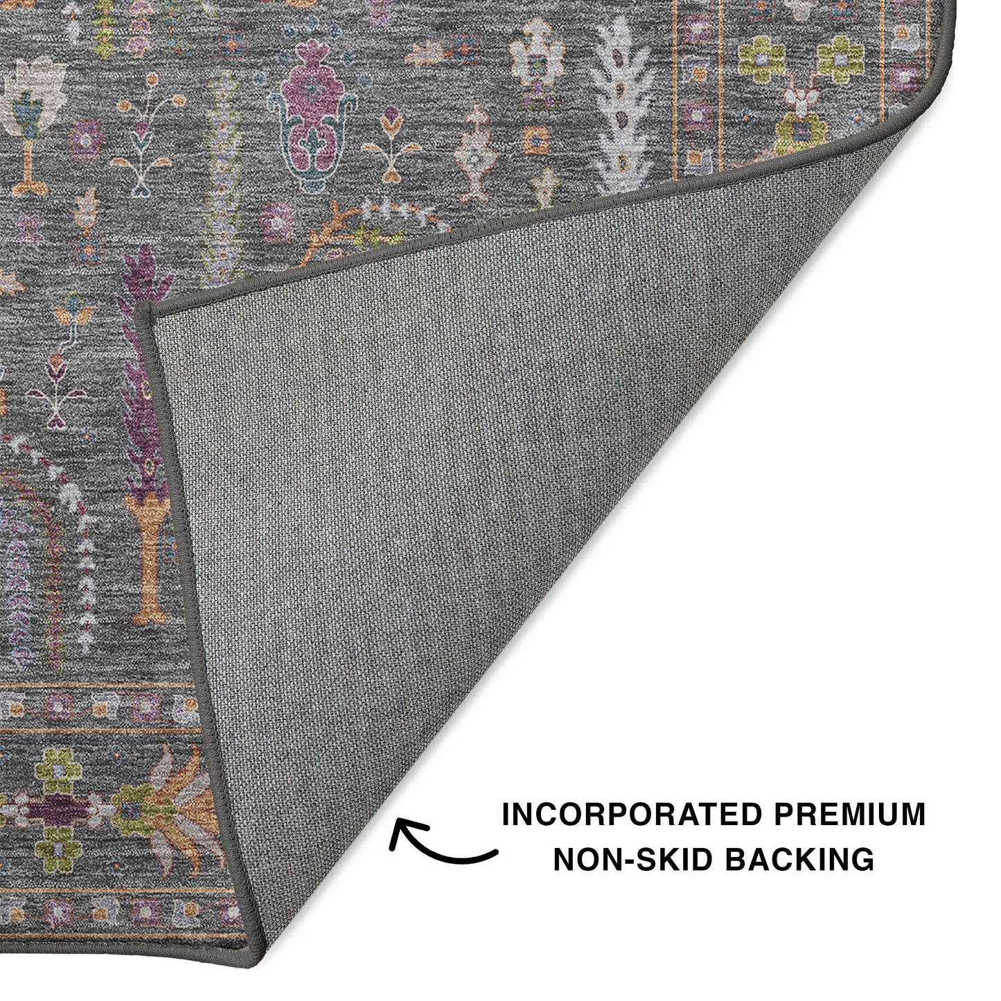 Dalyn Rugs Hatay  Gray  traditional