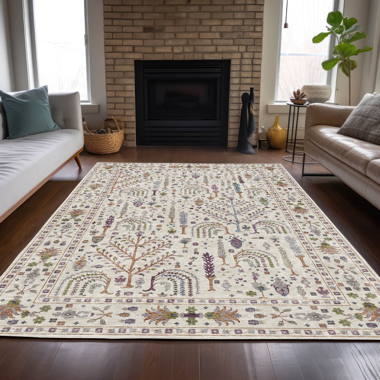 Dalyn Rugs Hatay  Ivory  traditional