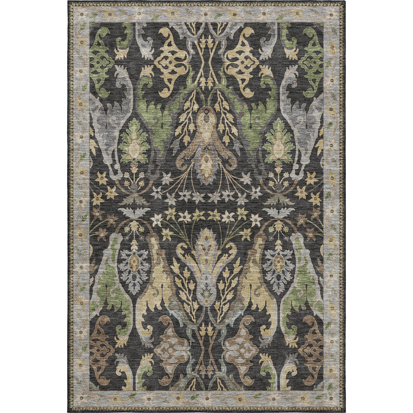 Dalyn Rugs Hatay  Black  traditional