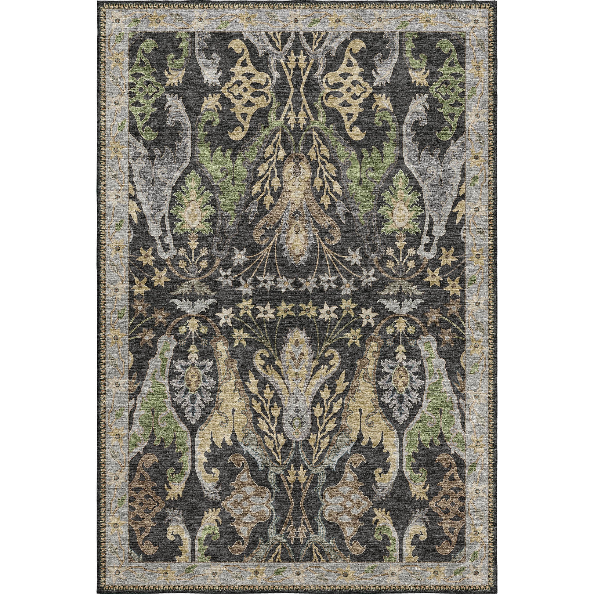 Dalyn Rugs Hatay  Black  traditional