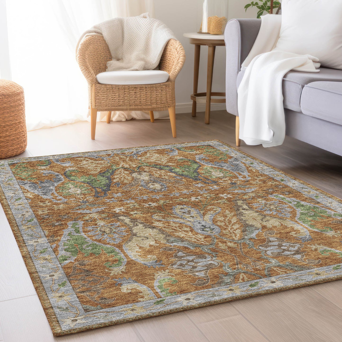 Dalyn Rugs Hatay  Copper  traditional