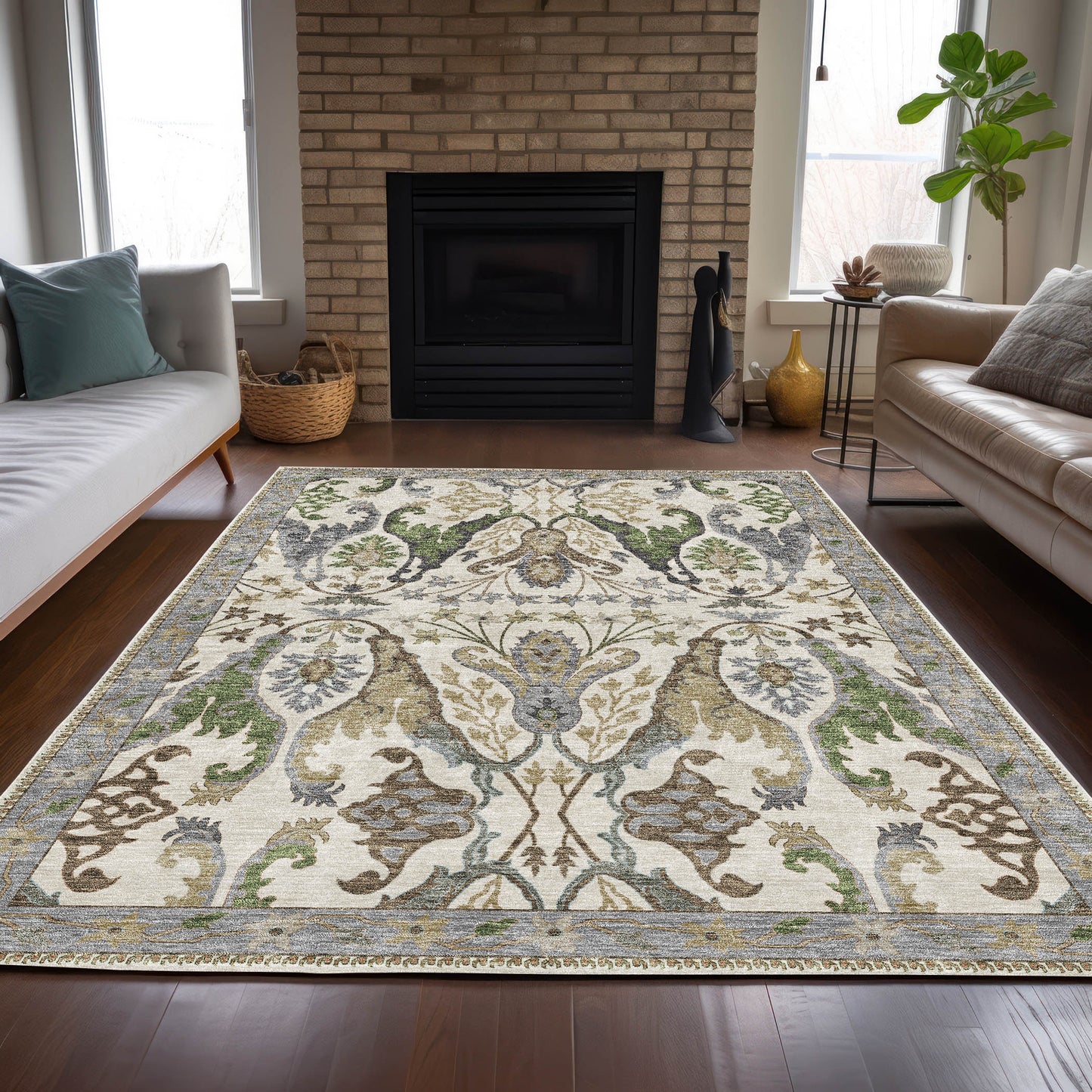 Dalyn Rugs Hatay  Ivory  traditional