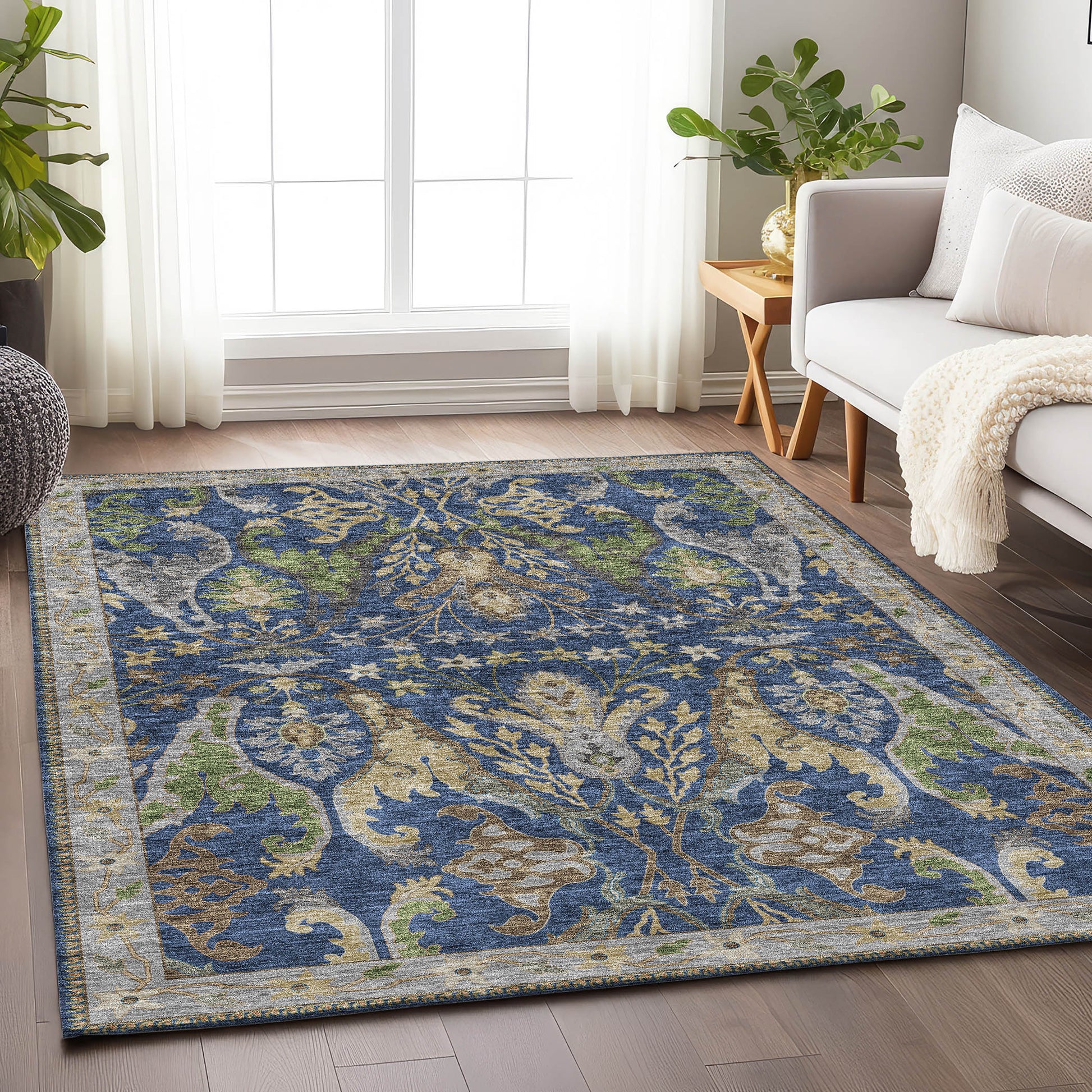 Dalyn Rugs Hatay  Navy  traditional
