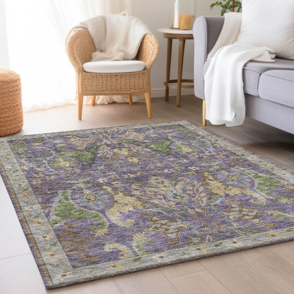 Dalyn Rugs Hatay  Purple  traditional
