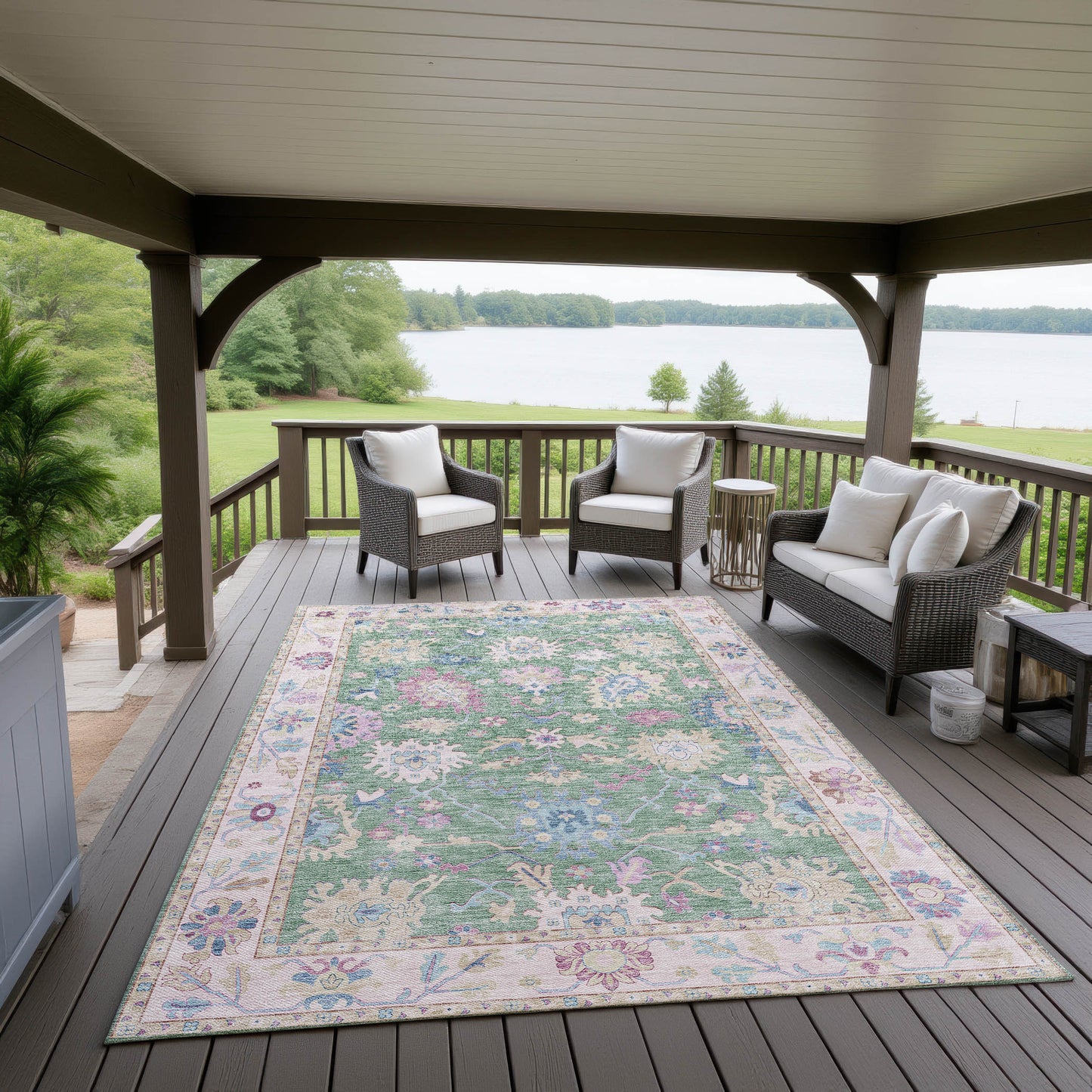 Dalyn Rugs Hatay  Lime  traditional