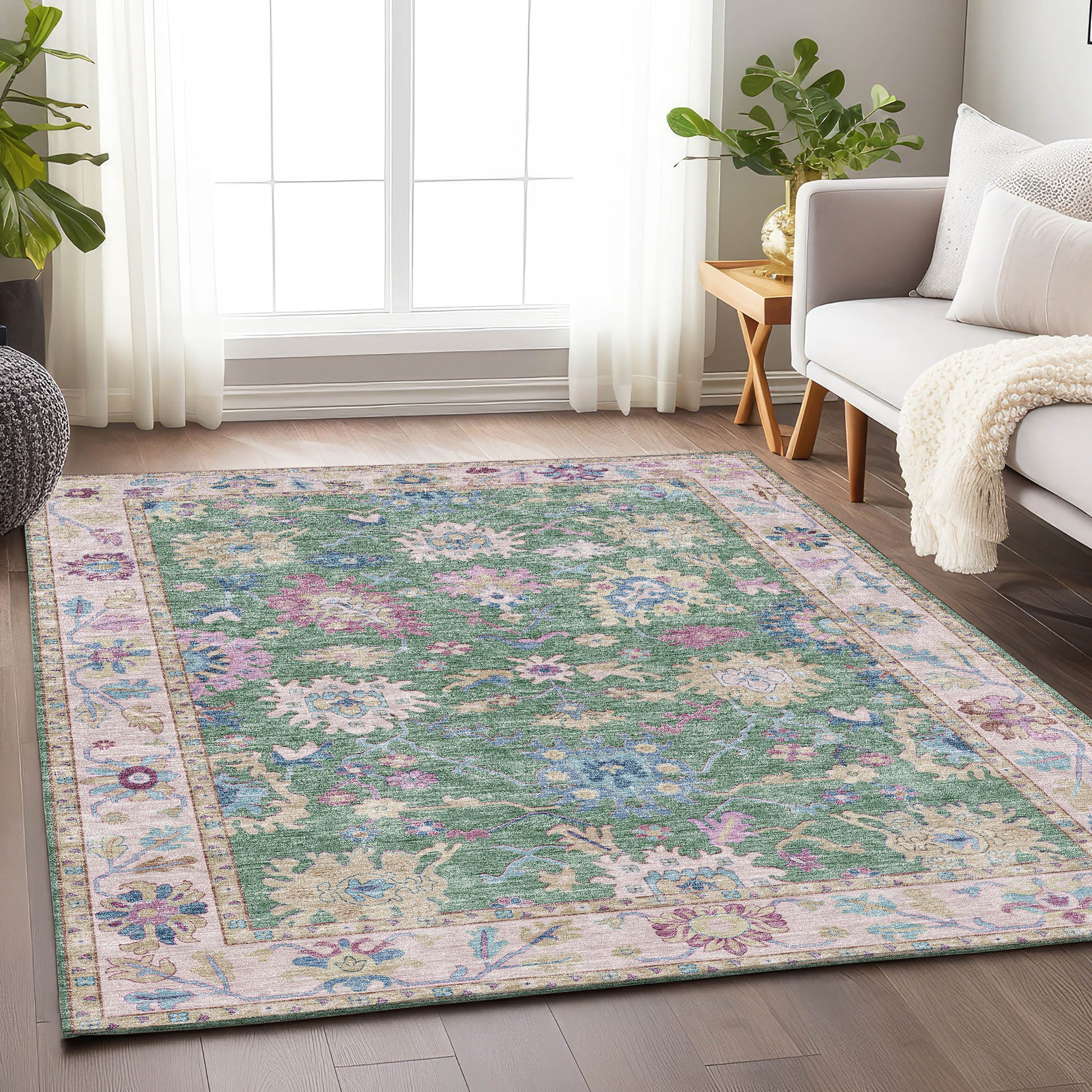 Dalyn Rugs Hatay  Lime  traditional