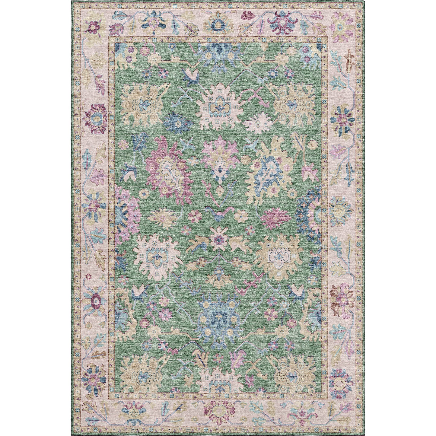 Dalyn Rugs Hatay  Lime  traditional