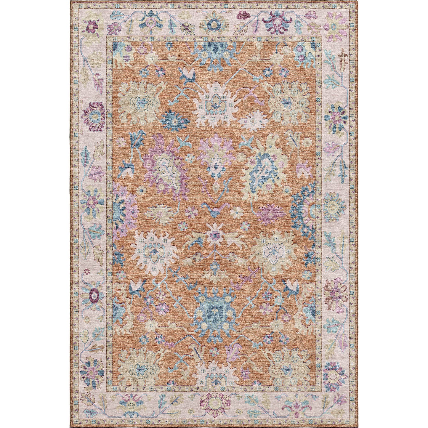 Dalyn Rugs Hatay  Orange  traditional