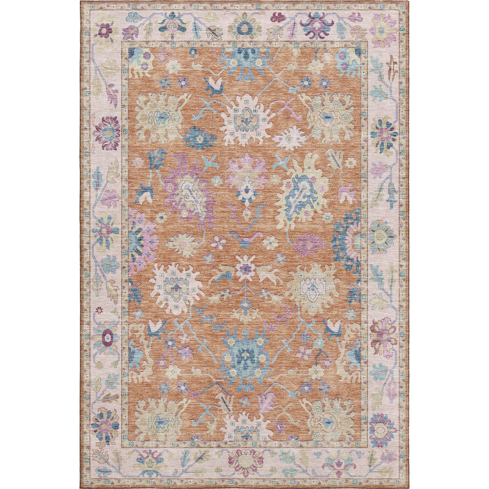 Dalyn Rugs Hatay  Orange  traditional