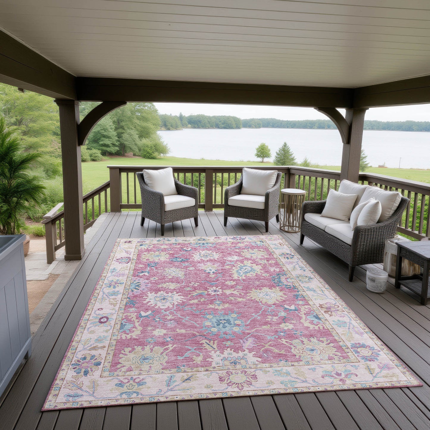 Dalyn Rugs Hatay  Pink  traditional