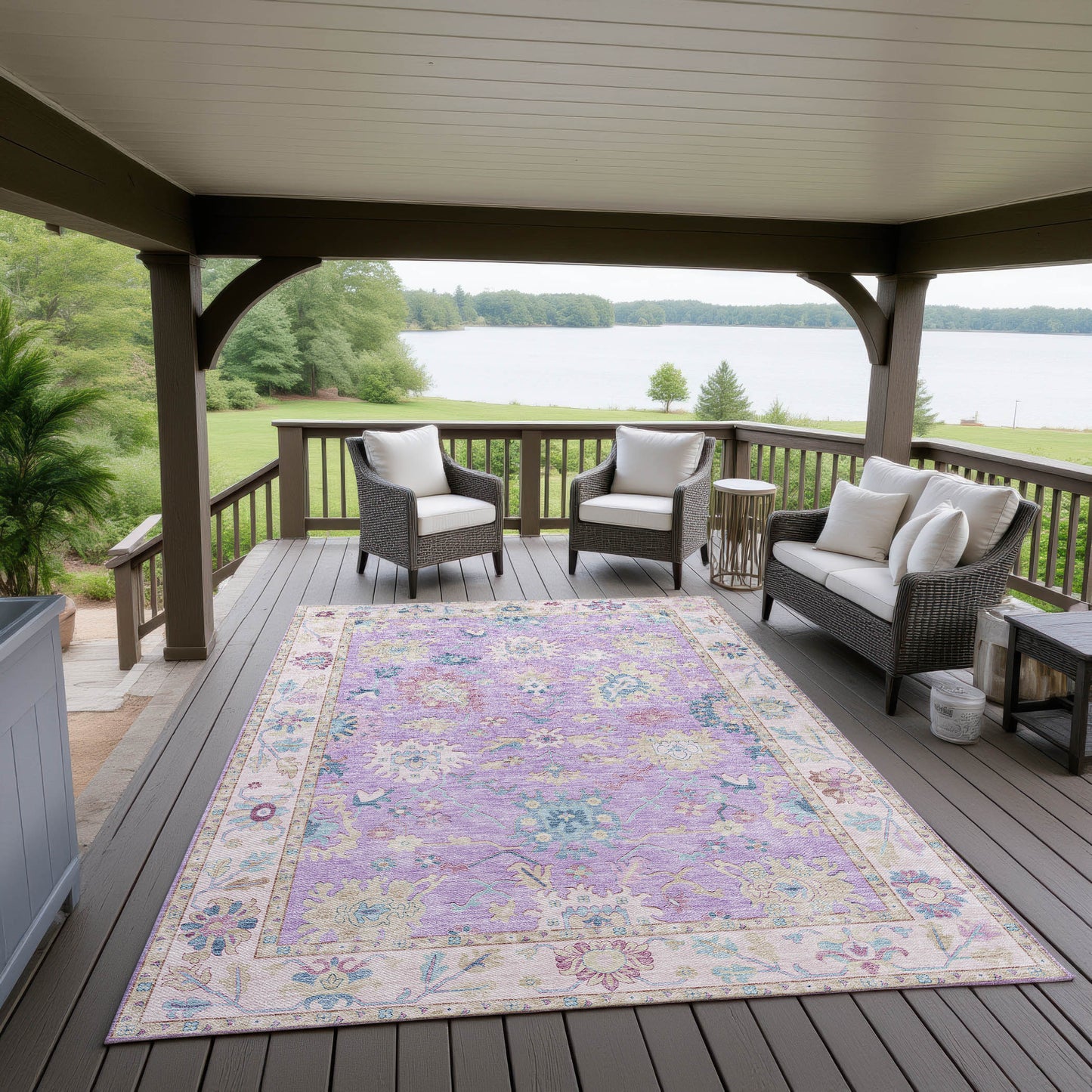 Dalyn Rugs Hatay  Purple  traditional