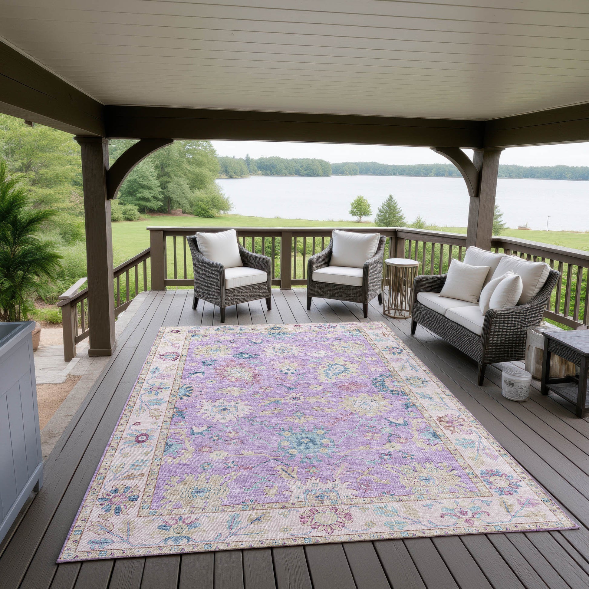 Dalyn Rugs Hatay  Purple  traditional