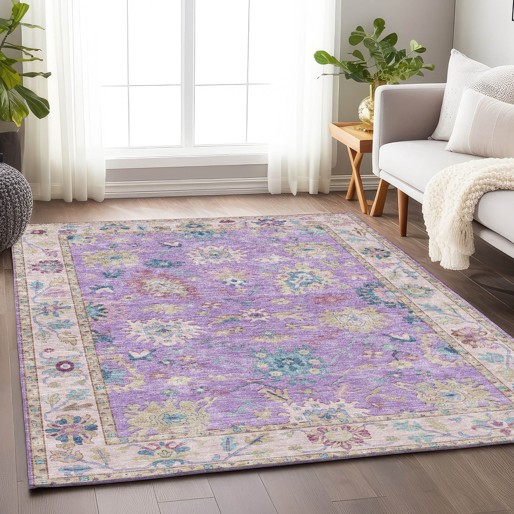 Dalyn Rugs Hatay  Purple  traditional