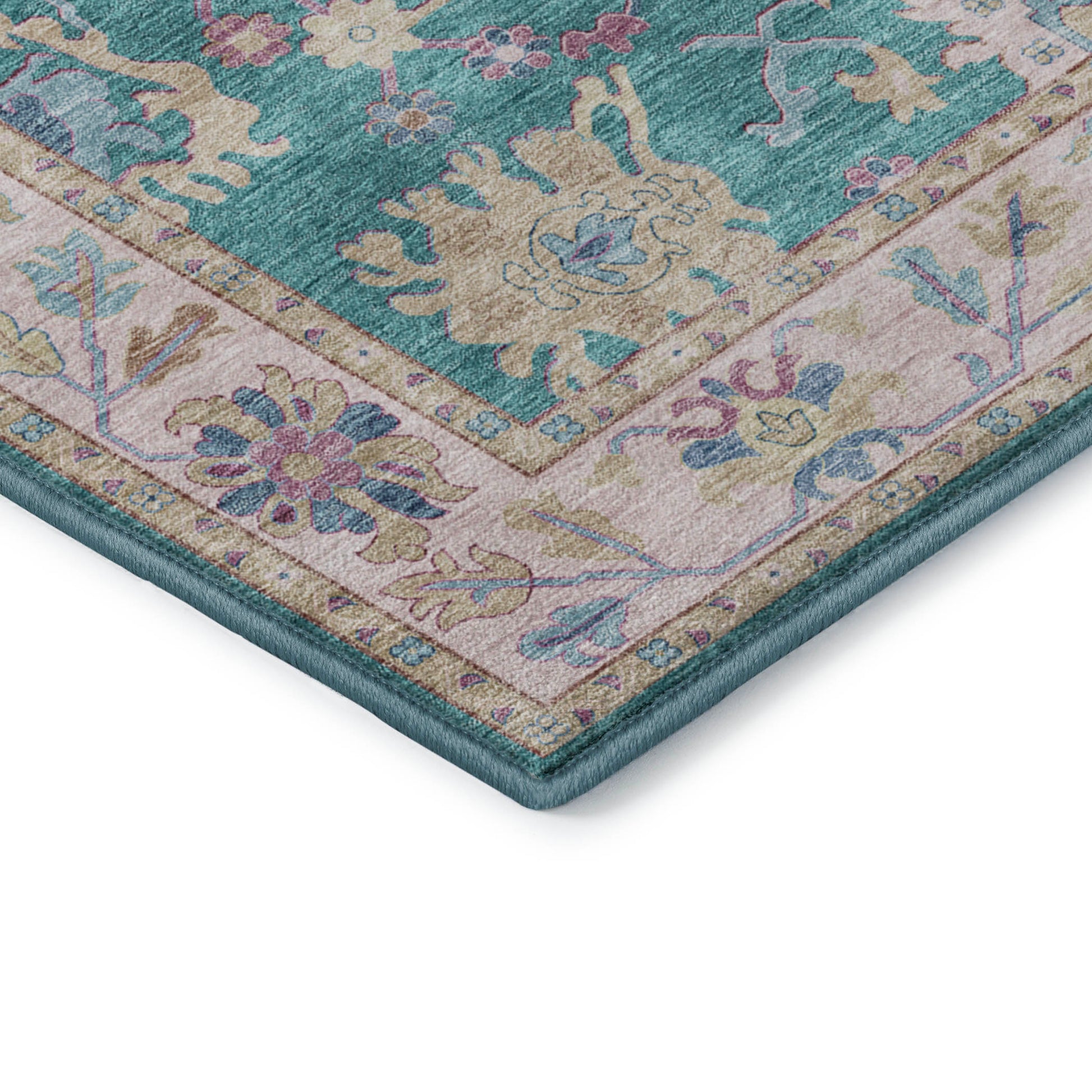 Dalyn Rugs Hatay  Teal  traditional