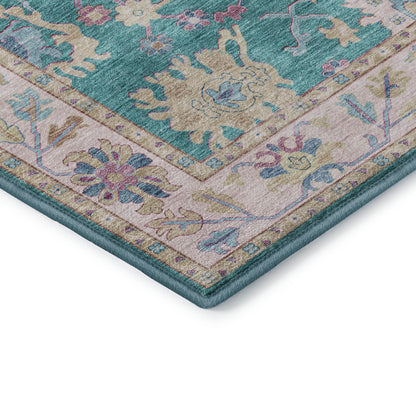 Dalyn Rugs Hatay  Teal  traditional