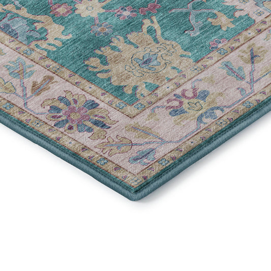 Dalyn Rugs Hatay  Teal  traditional