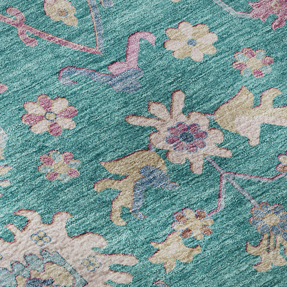 Dalyn Rugs Hatay  Teal  traditional