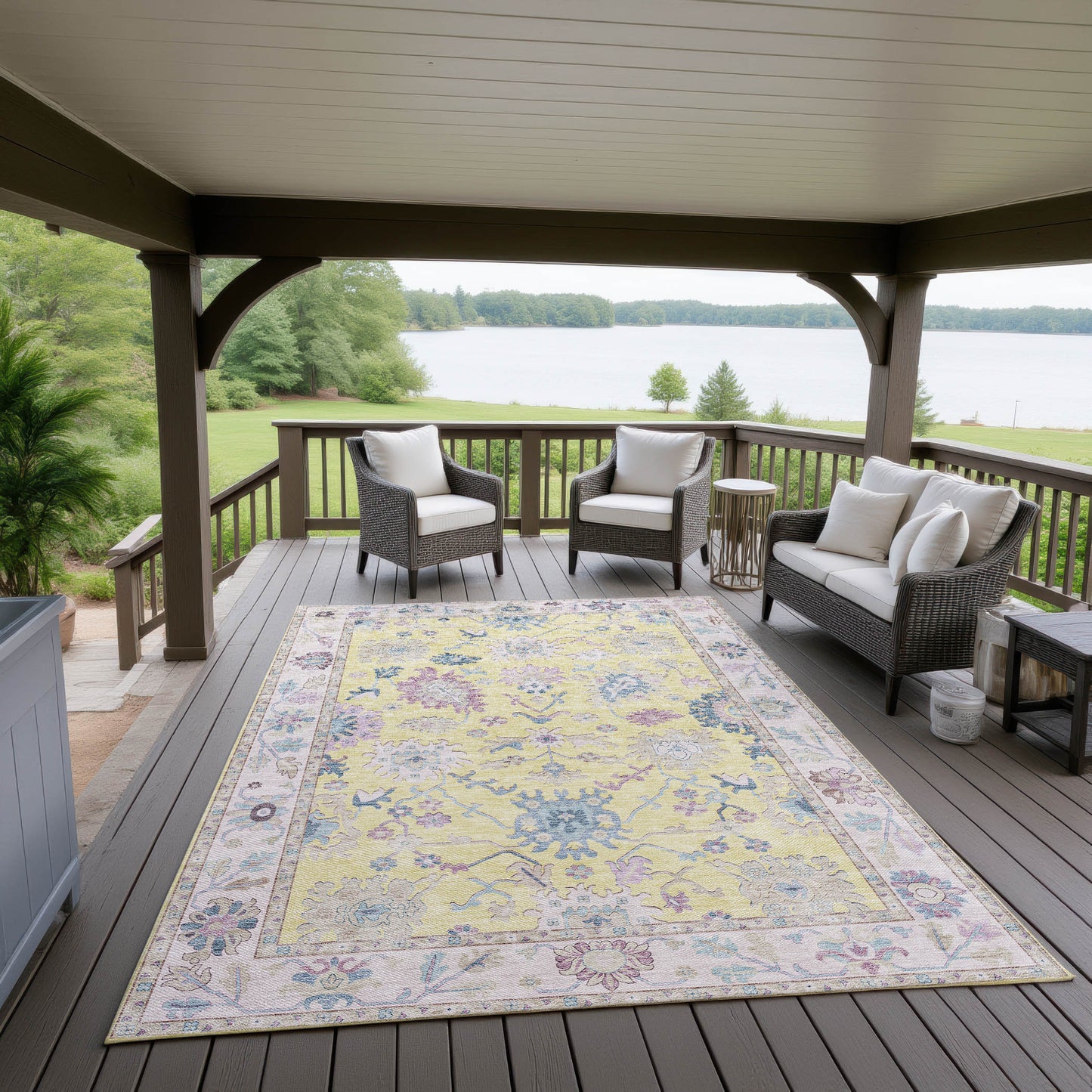Dalyn Rugs Hatay  Yellow  traditional