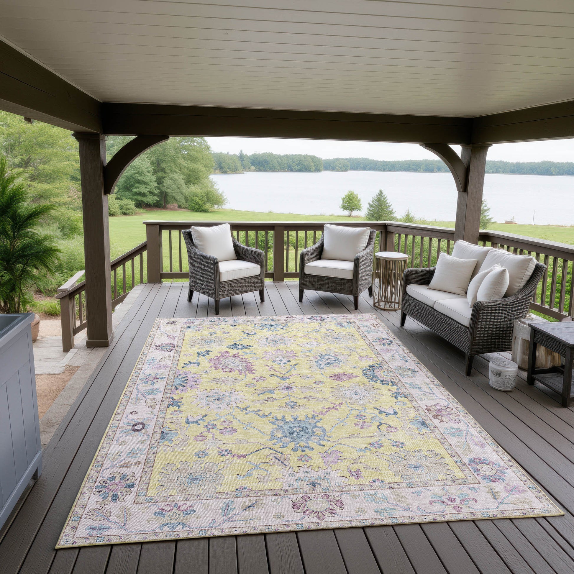 Dalyn Rugs Hatay  Yellow  traditional
