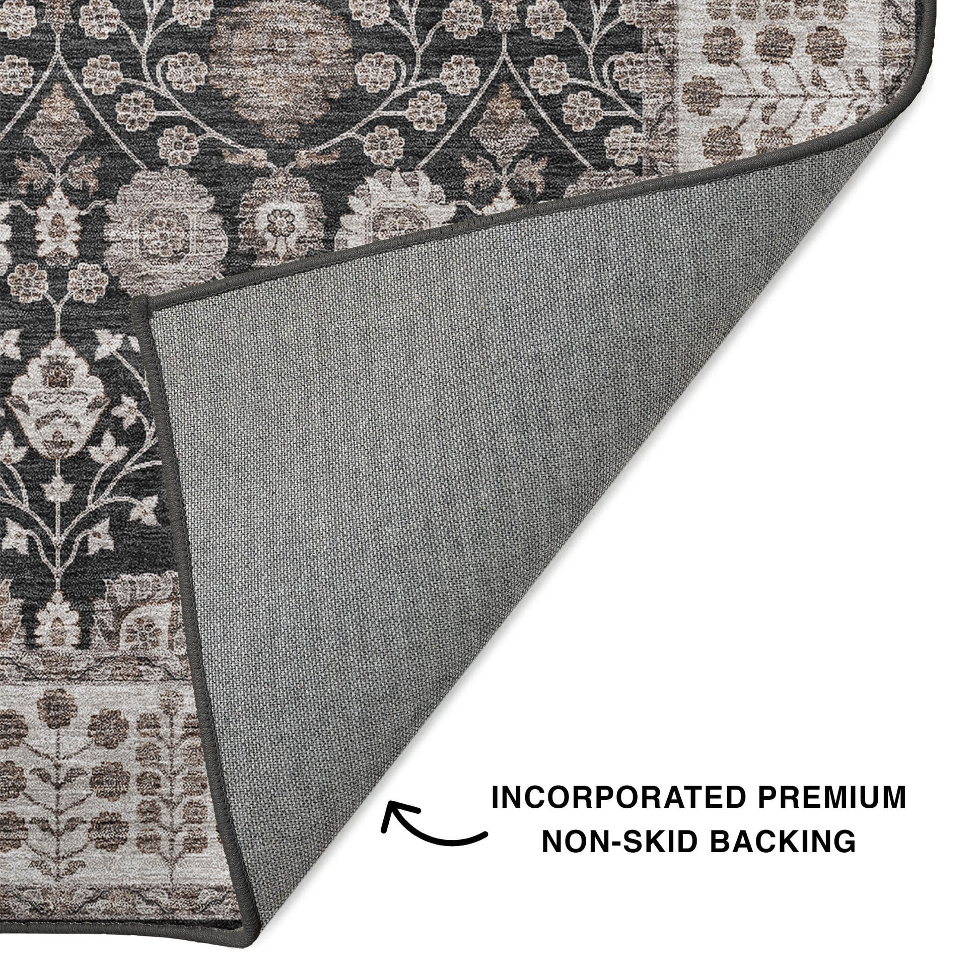 Dalyn Rugs Hatay  Black  traditional