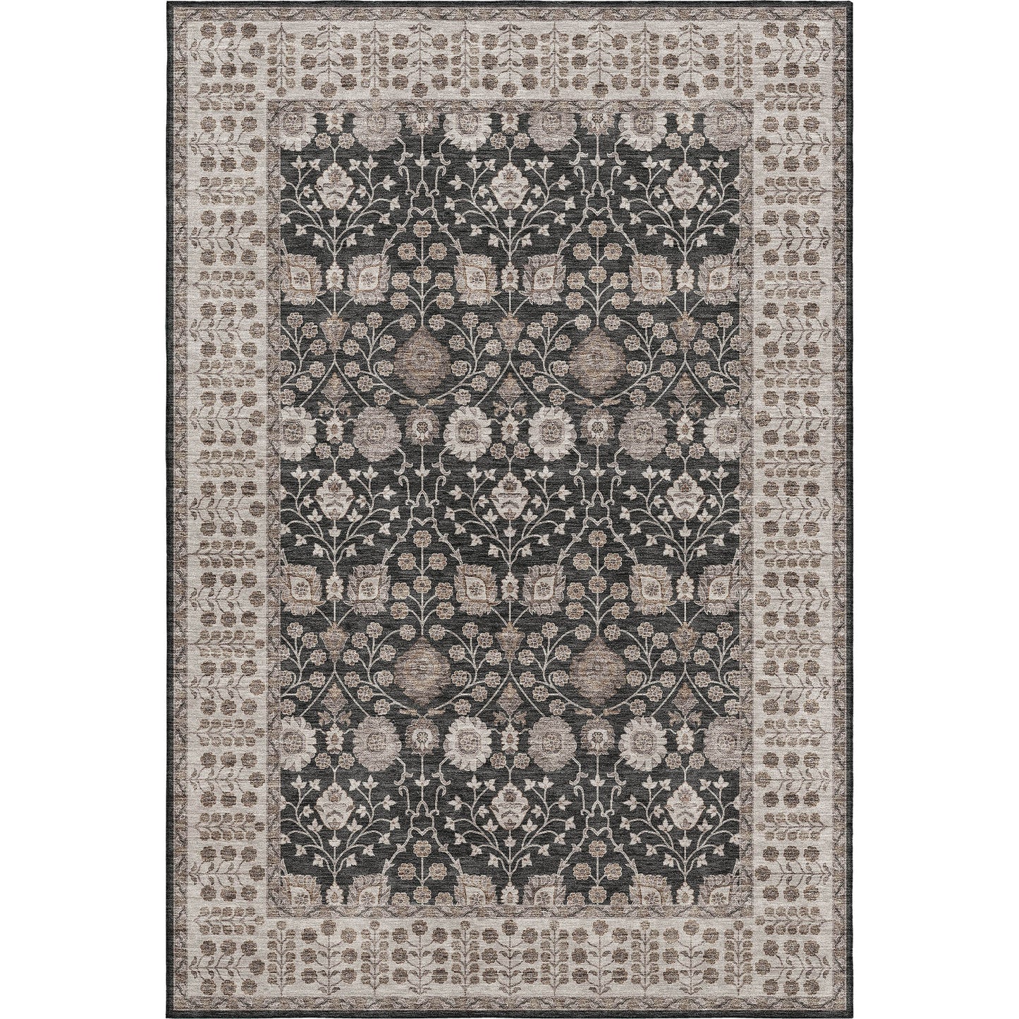 Dalyn Rugs Hatay  Black  traditional