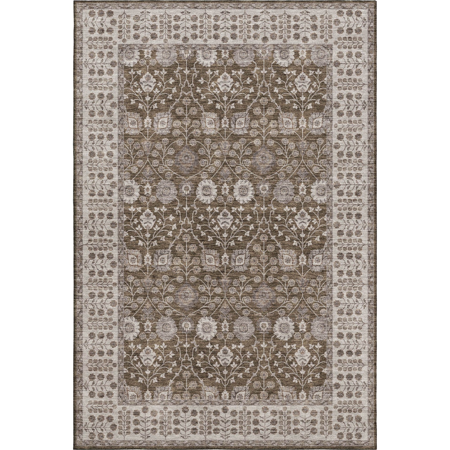 Dalyn Rugs Hatay  Chocolate  traditional
