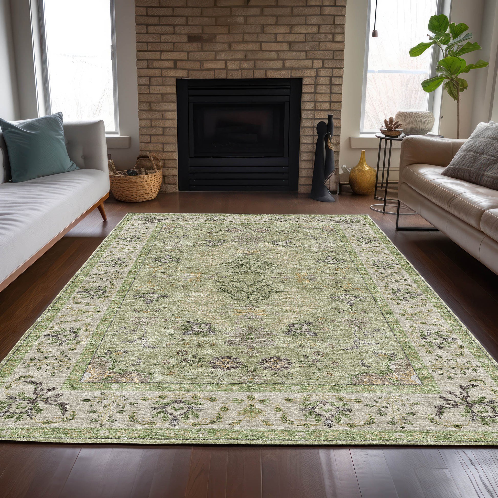 Dalyn Rugs Hatay  Aloe  traditional