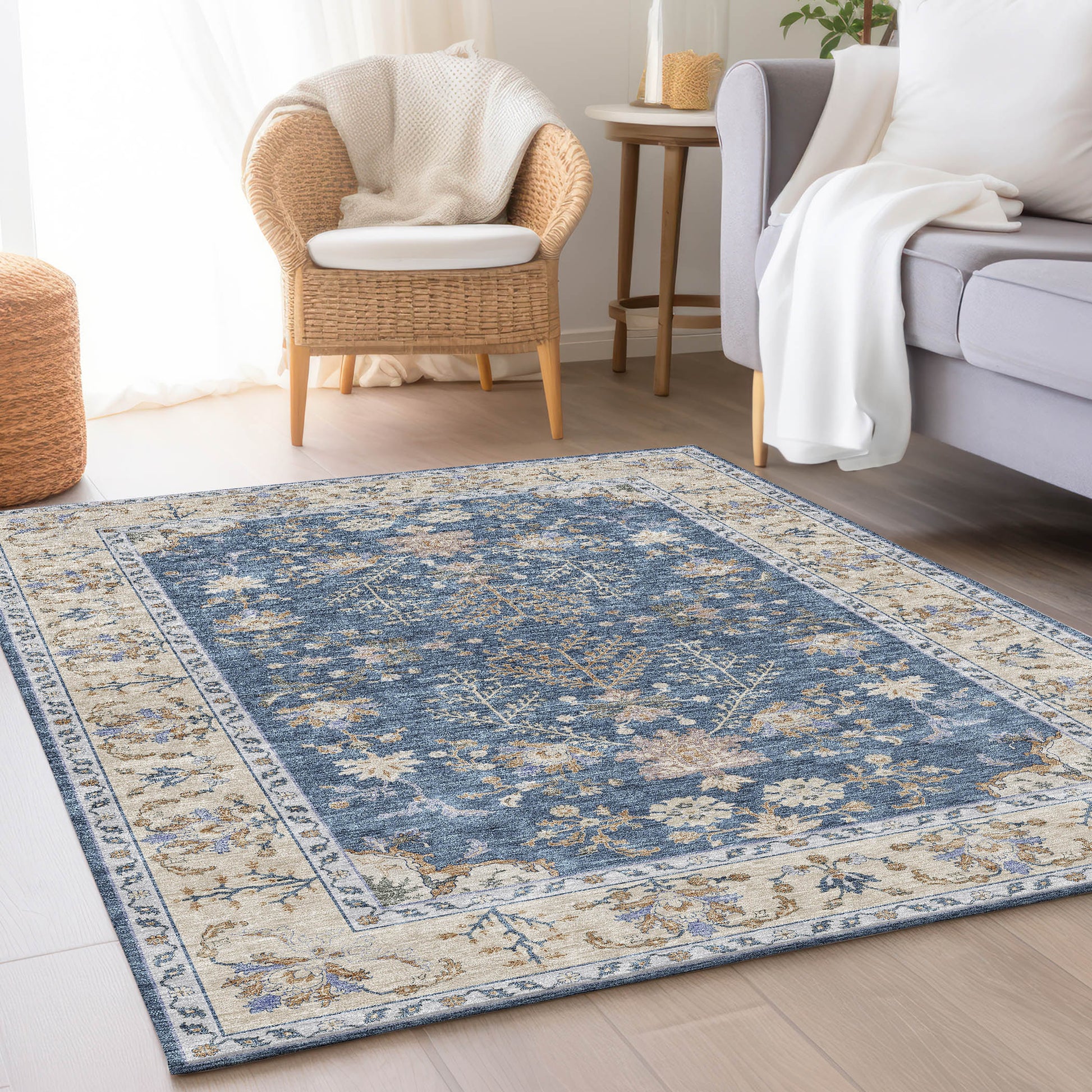 Dalyn Rugs Hatay  Blue  traditional