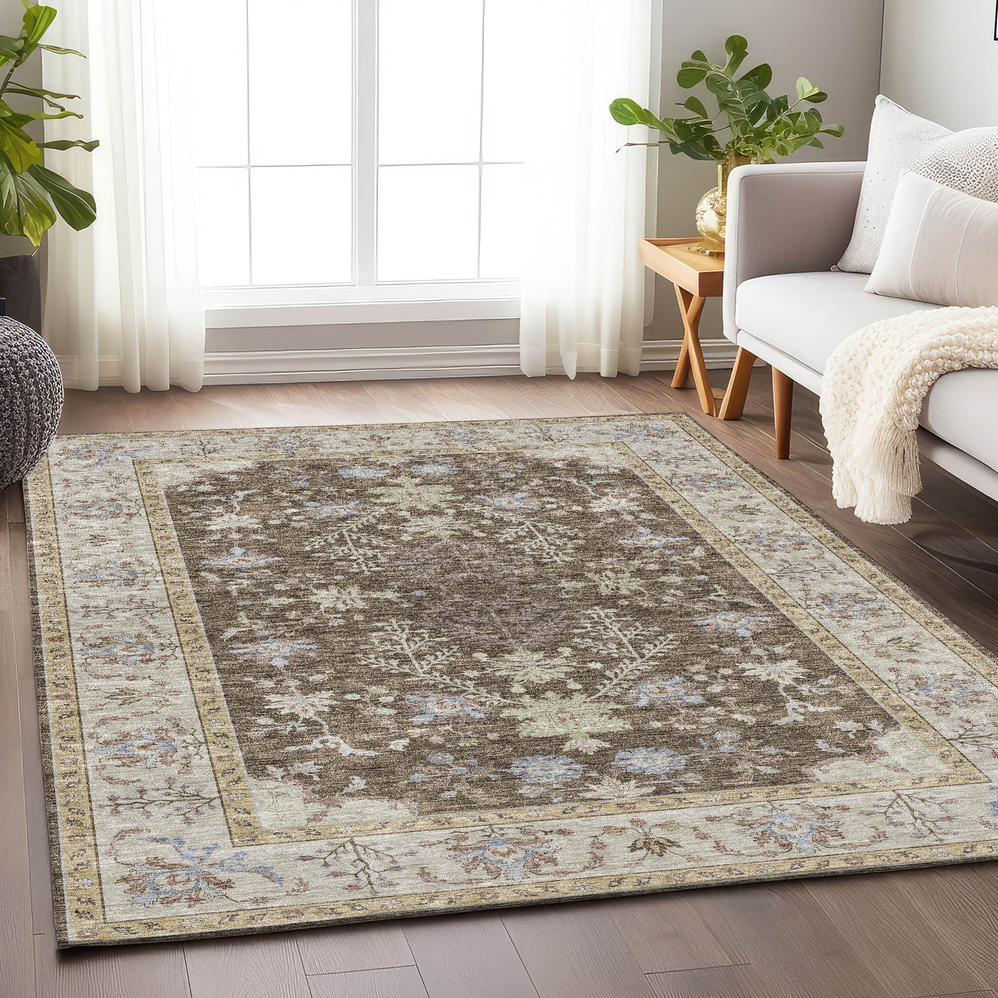 Dalyn Rugs Hatay  Brown  traditional