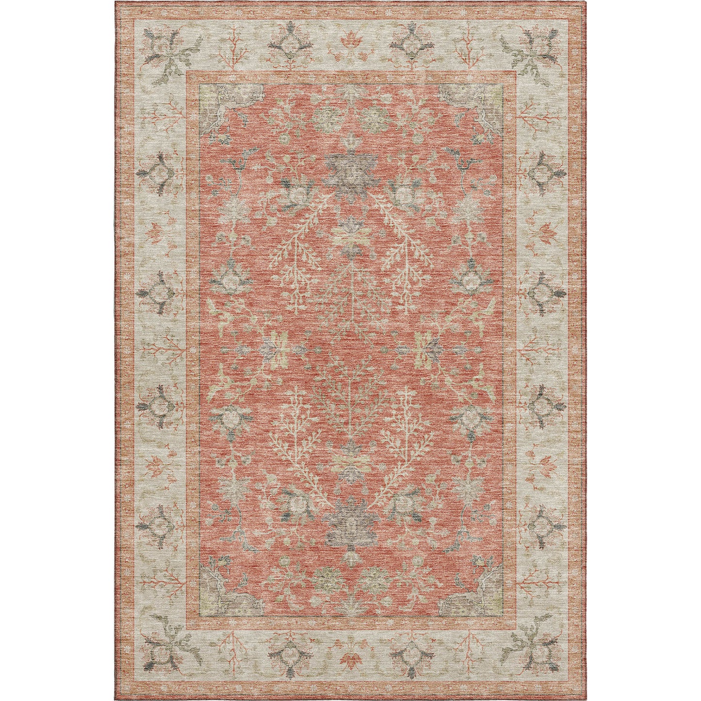 Dalyn Rugs Hatay  Coral  traditional