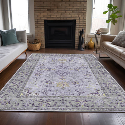Dalyn Rugs Hatay  Lavender  traditional
