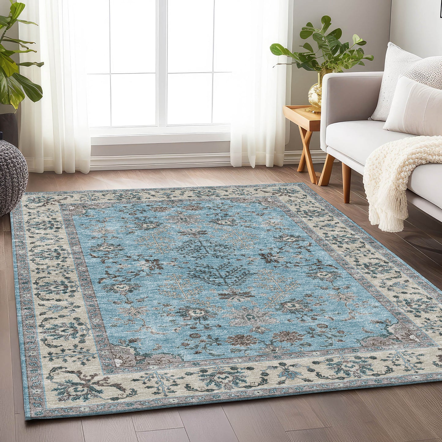 Dalyn Rugs Hatay  Sky  traditional