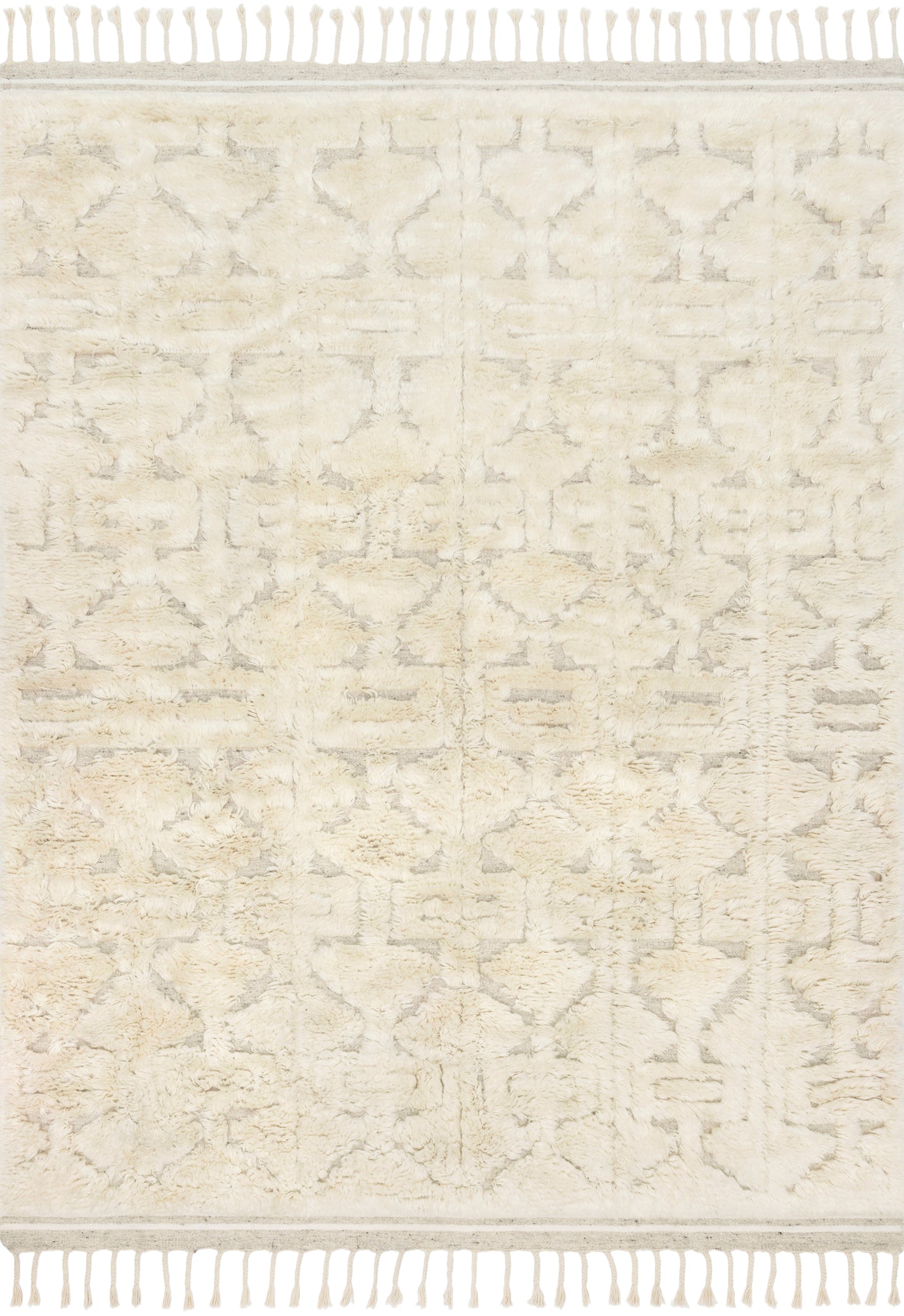 Loloi Hygge  Oatmeal Ivory Contemporary