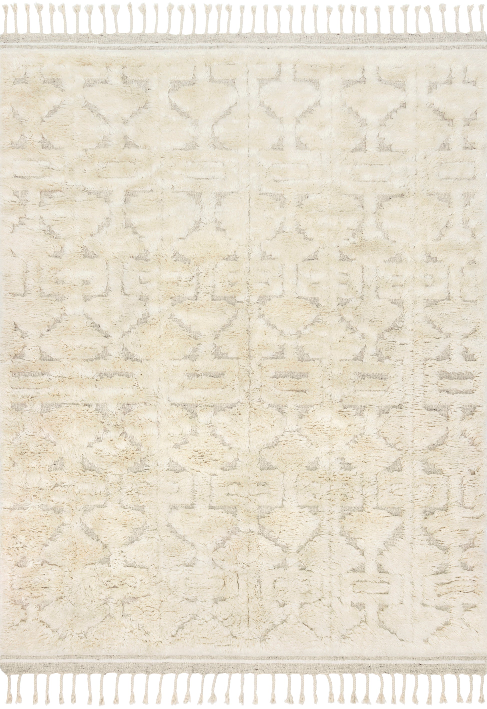Loloi Hygge  Oatmeal Ivory Contemporary