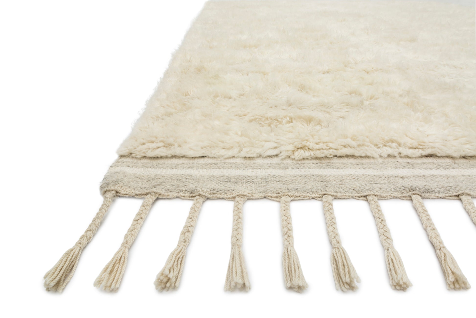 Loloi Hygge  Oatmeal Ivory Contemporary