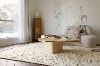 Loloi Hygge  Oatmeal Ivory Contemporary