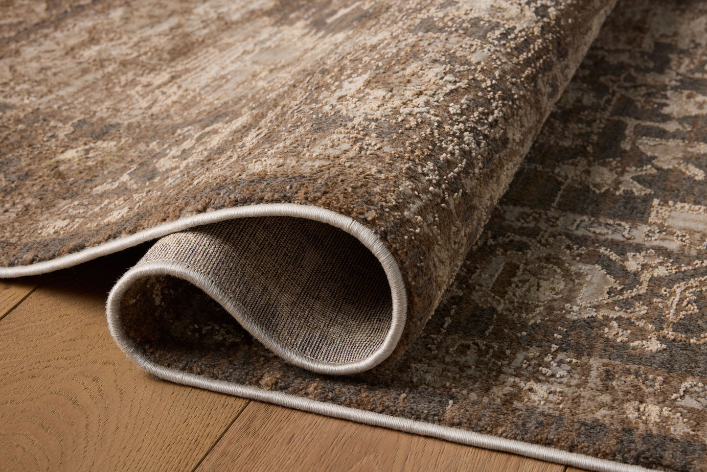 Loloi II Haywood  Charcoal Mocha Traditional