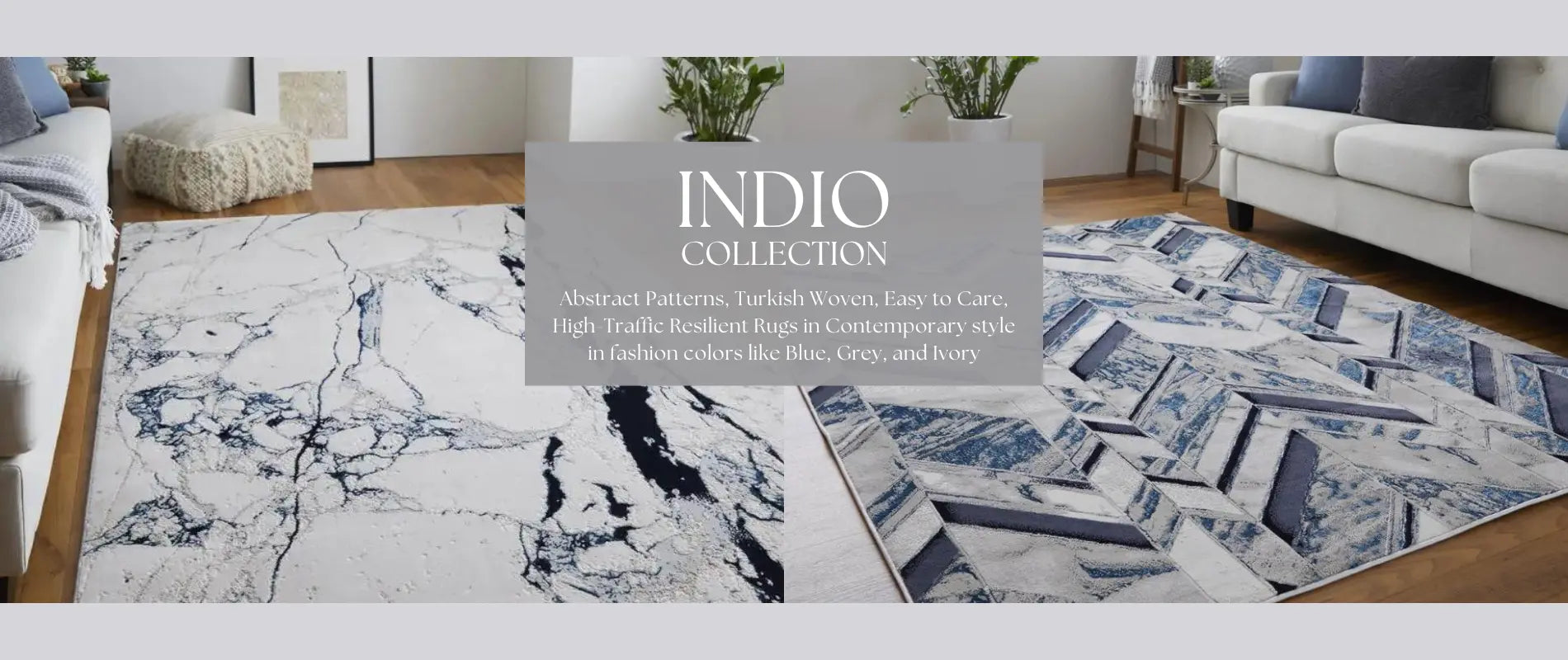 Feizy Indio collection contemporary style rugs, perfect for high traffic areas
