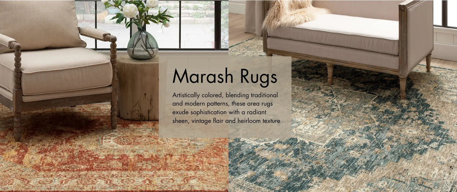 Radiant polyester area rugs with traditional-modern blend, light-catching sheen, micro-fringe finish, imported from Turkey for a vintage look