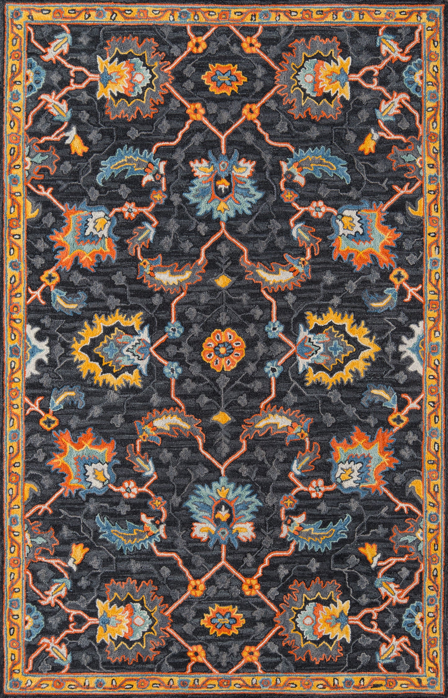 Momeni Ibiza  Charcoal  Traditional