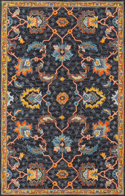 Momeni Ibiza  Charcoal  Traditional